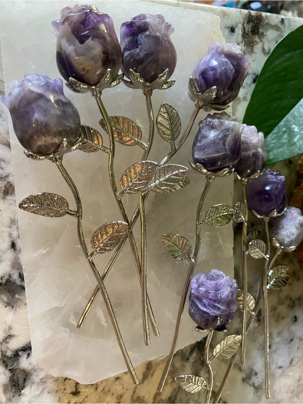 💜🌹 AMETHYST ROSE OF LOVE & PEACE 🌹💜 - Picture 3 of 6